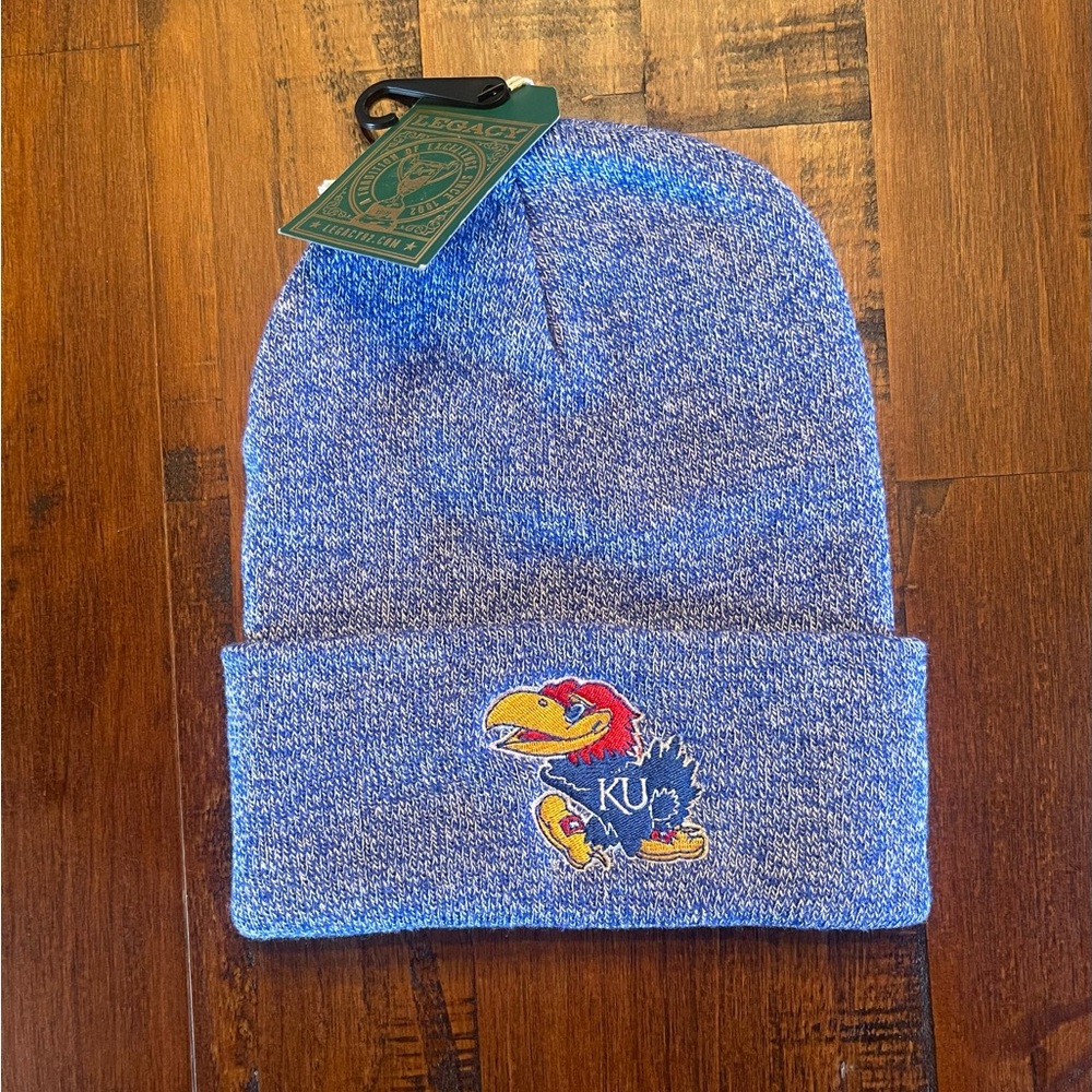 Legacy Blue KU Beanie